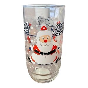 Santa Claus Christmas Pepsi-Cola 16oz‎ Glass